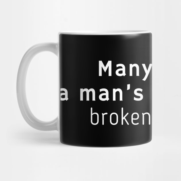 Many times, a man’s mouth has broken his nose. by EmoteYourself